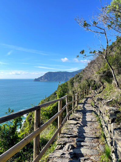 Panorama dal sentiero per Corniglia